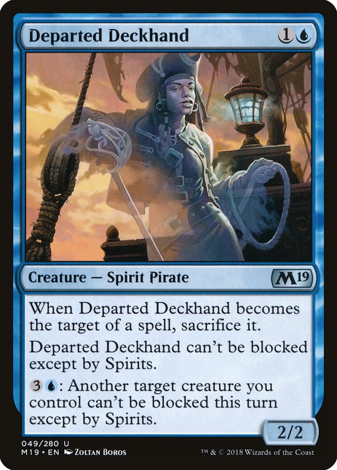 Departed Deckhand [Core Set 2019] | North Valley Games