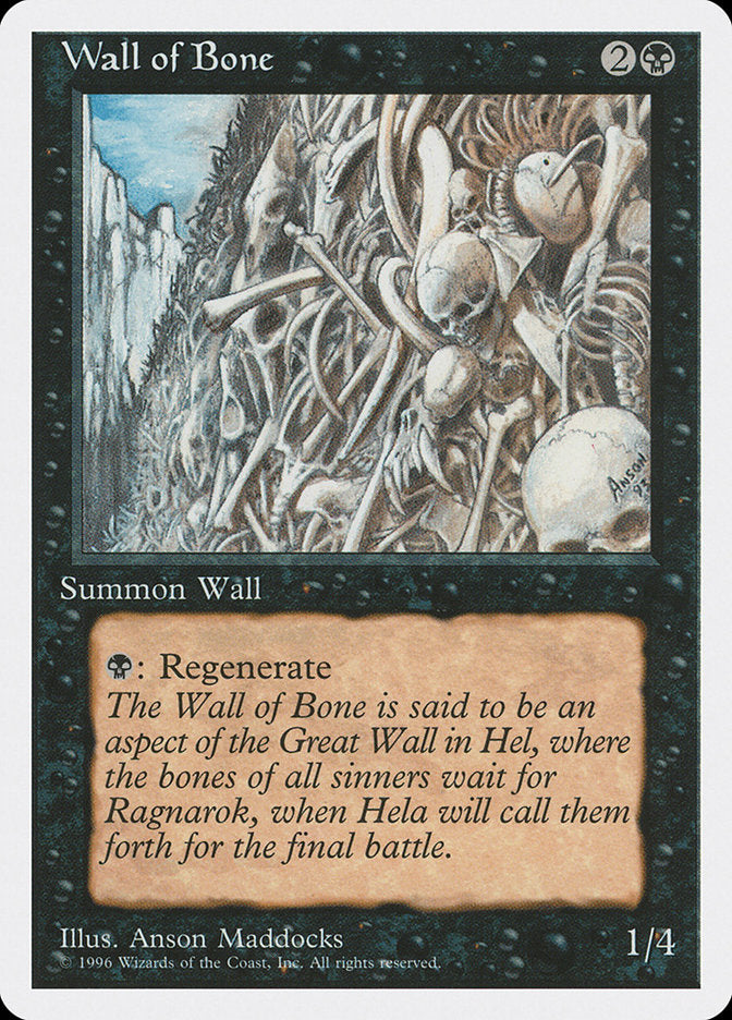 Wall of Bone [Introductory Two-Player Set] | North Valley Games
