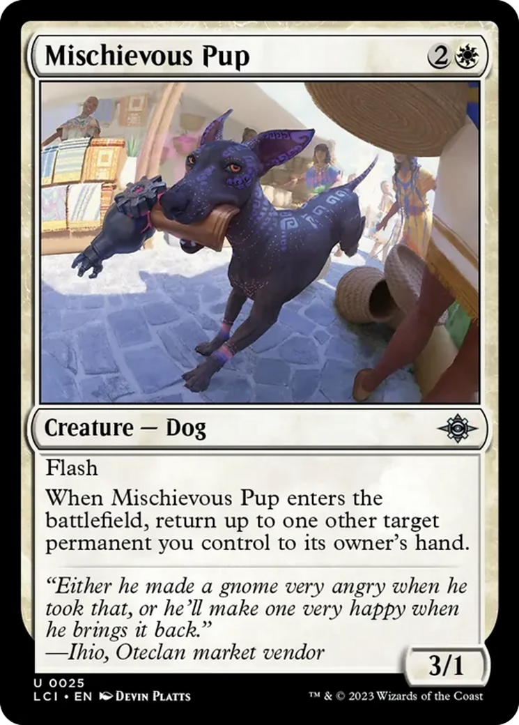Mischievous Pup [The Lost Caverns of Ixalan] | North Valley Games
