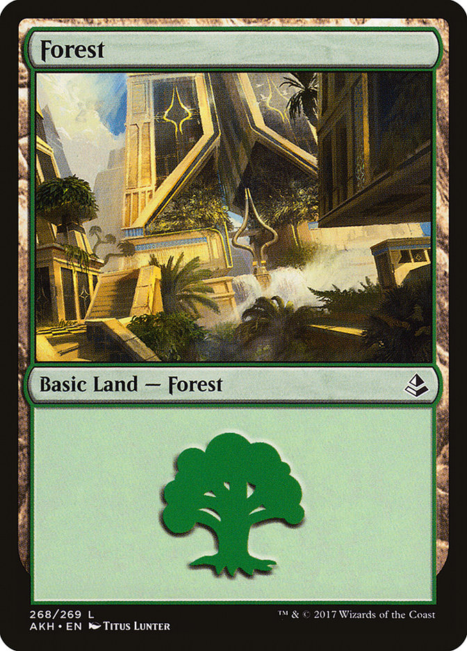 Forest (268) [Amonkhet] | North Valley Games