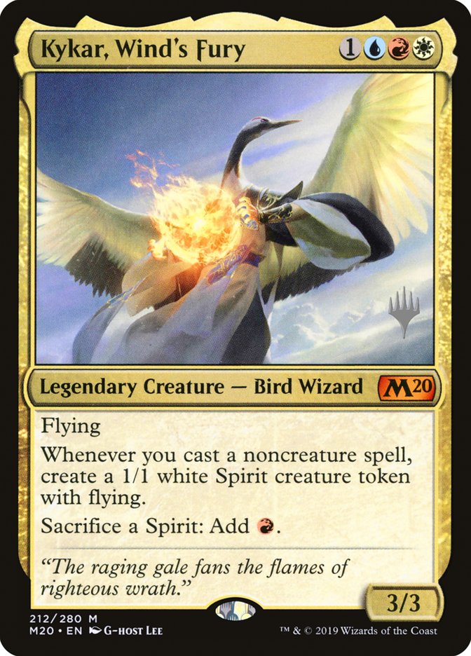 Kykar, Wind's Fury (Promo Pack) [Core Set 2020 Promos] | North Valley Games