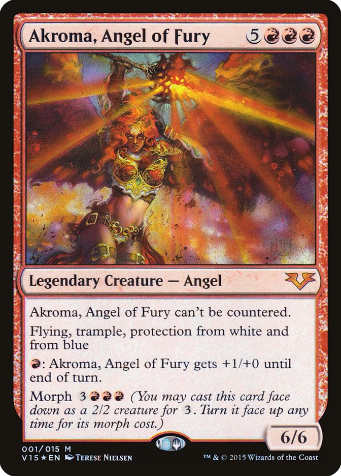 Akroma, Angel of Fury [From the Vault: Angels] | North Valley Games