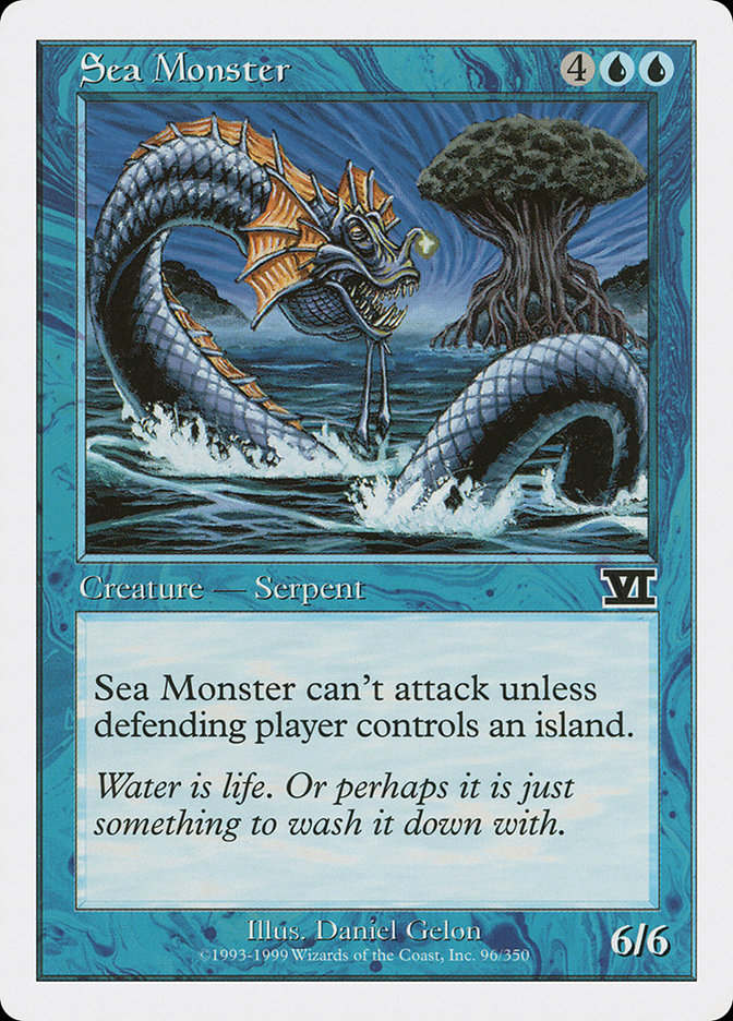 Sea Monster [Classic Sixth Edition] | North Valley Games