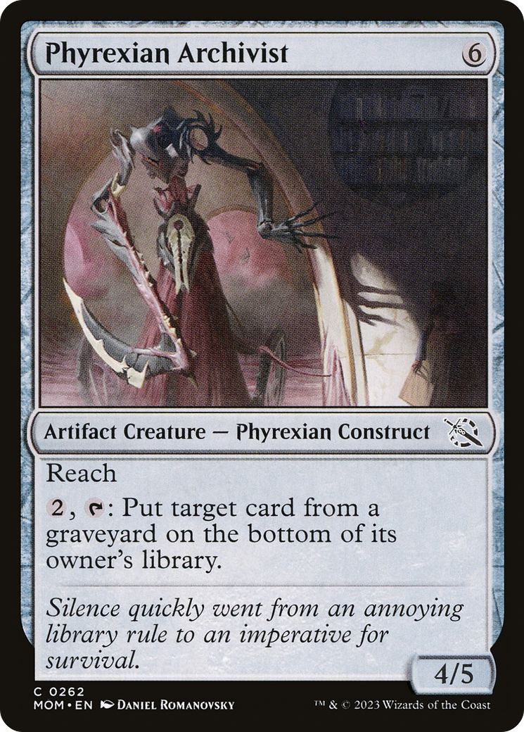Phyrexian Archivist [March of the Machine] | North Valley Games