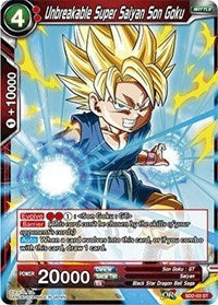 Unbreakable Super Saiyan Son Goku (SD2-03) [Cross Worlds] | North Valley Games