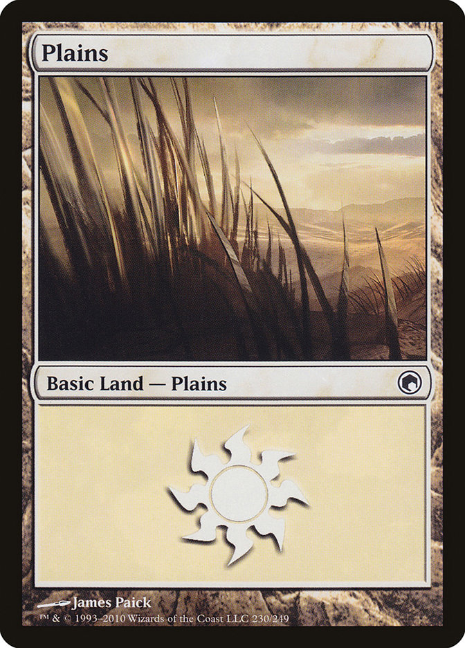 Plains (230) [Scars of Mirrodin] | North Valley Games