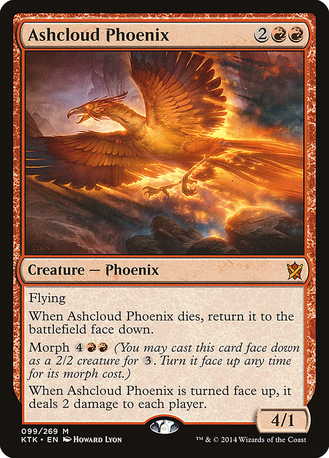 Ashcloud Phoenix [Khans of Tarkir] | North Valley Games