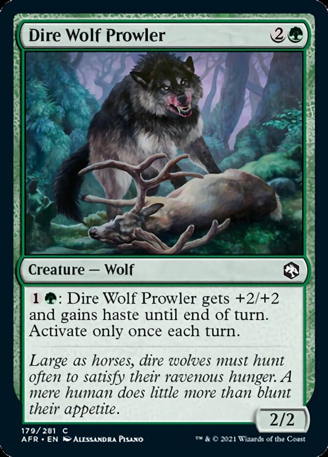 Dire Wolf Prowler [Dungeons & Dragons: Adventures in the Forgotten Realms] | North Valley Games