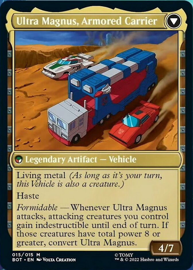 Ultra Magnus, Tactician // Ultra Magnus, Armored Carrier [Transformers] | North Valley Games