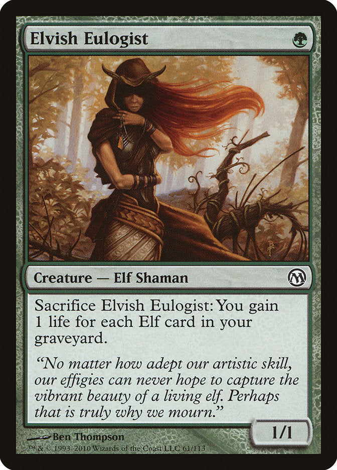 Elvish Eulogist [Duels of the Planeswalkers] | North Valley Games