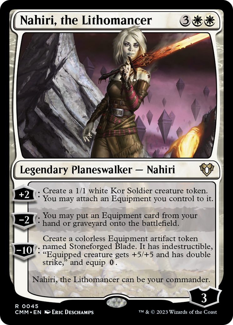 Nahiri, the Lithomancer [Commander Masters] | North Valley Games