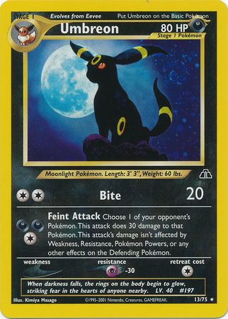Umbreon (13/75) [Neo Discovery Unlimited] | North Valley Games