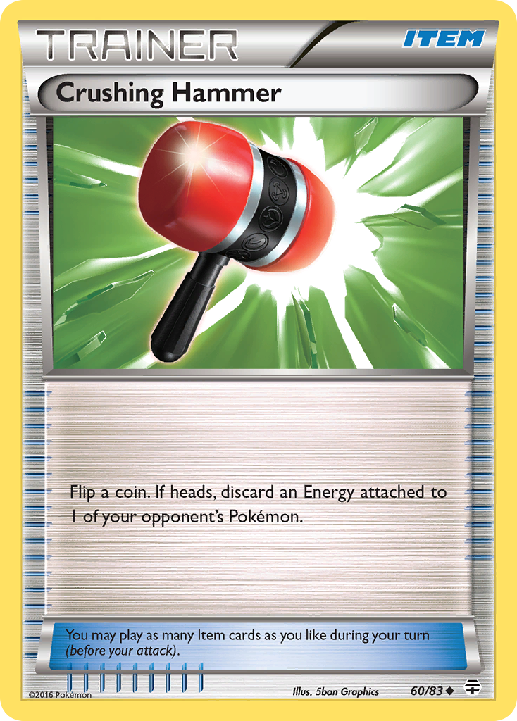Crushing Hammer (60/83) [XY: Generations] | North Valley Games