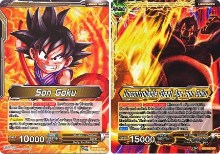 Son Goku // Uncontrollable Great Ape Son Goku (BT3-083) [Cross Worlds] | North Valley Games