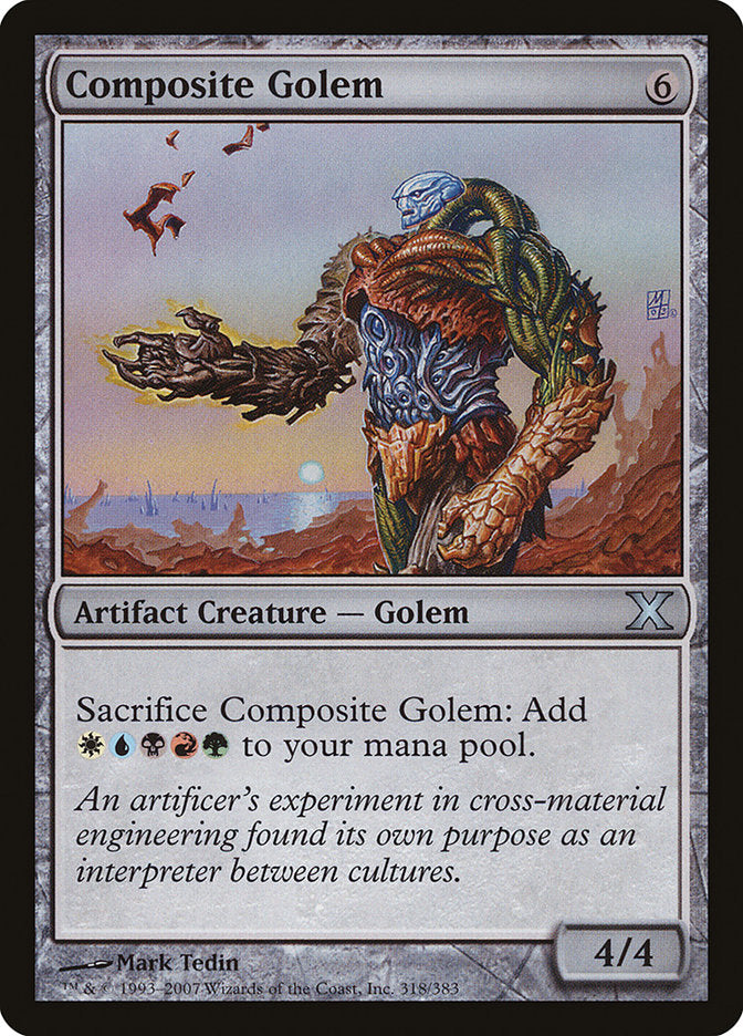 Composite Golem [Tenth Edition] | North Valley Games