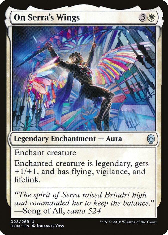 On Serra's Wings [Dominaria] | North Valley Games