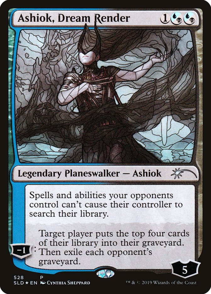 Ashiok, Dream Render (Stained Glass) [Secret Lair Drop Promos] | North Valley Games