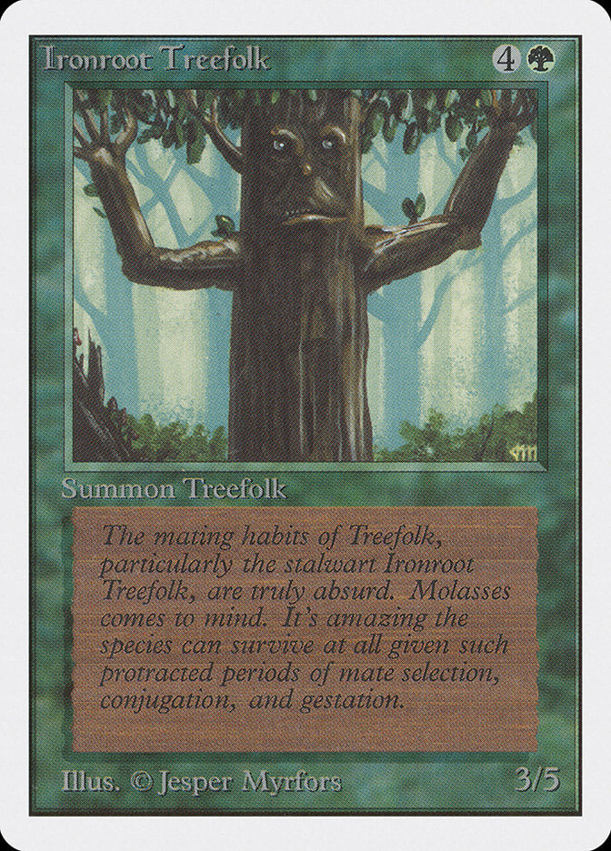 Ironroot Treefolk [Unlimited Edition] | North Valley Games
