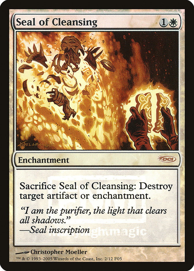 Seal of Cleansing [Friday Night Magic 2005] | North Valley Games