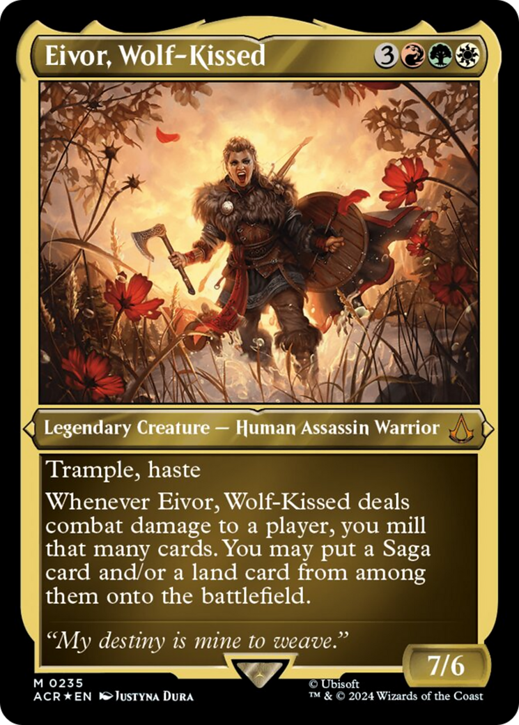 Eivor, Wolf-Kissed (Foil Etched) [Assassin's Creed] | North Valley Games