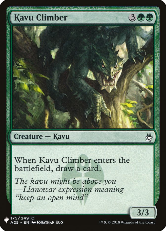 Kavu Climber [Mystery Booster] | North Valley Games