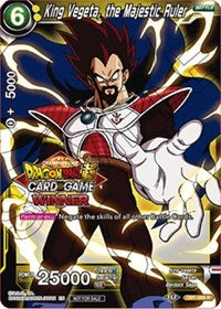 King Vegeta, the Majestic Ruler (Winner Stamped) (DB1-066) [Tournament Promotion Cards] | North Valley Games