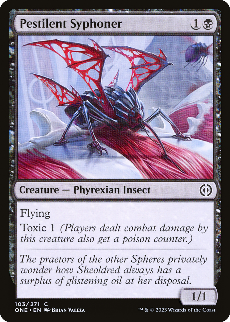 Pestilent Syphoner [Phyrexia: All Will Be One] | North Valley Games