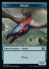 Drake // Angel Double-Sided Token [Double Masters 2022 Tokens] | North Valley Games