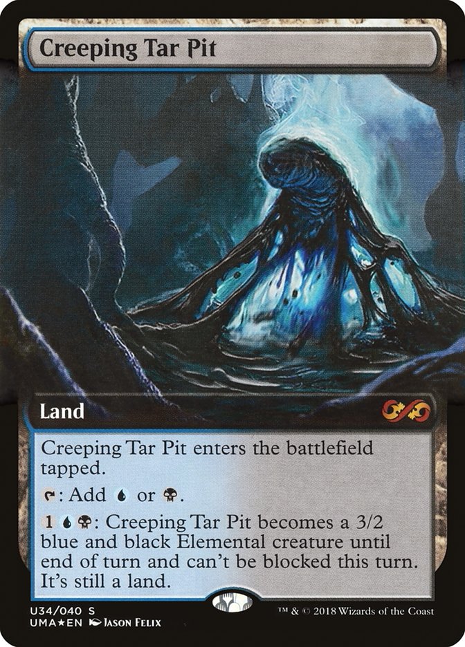 Creeping Tar Pit (Topper) [Ultimate Masters Box Topper] | North Valley Games