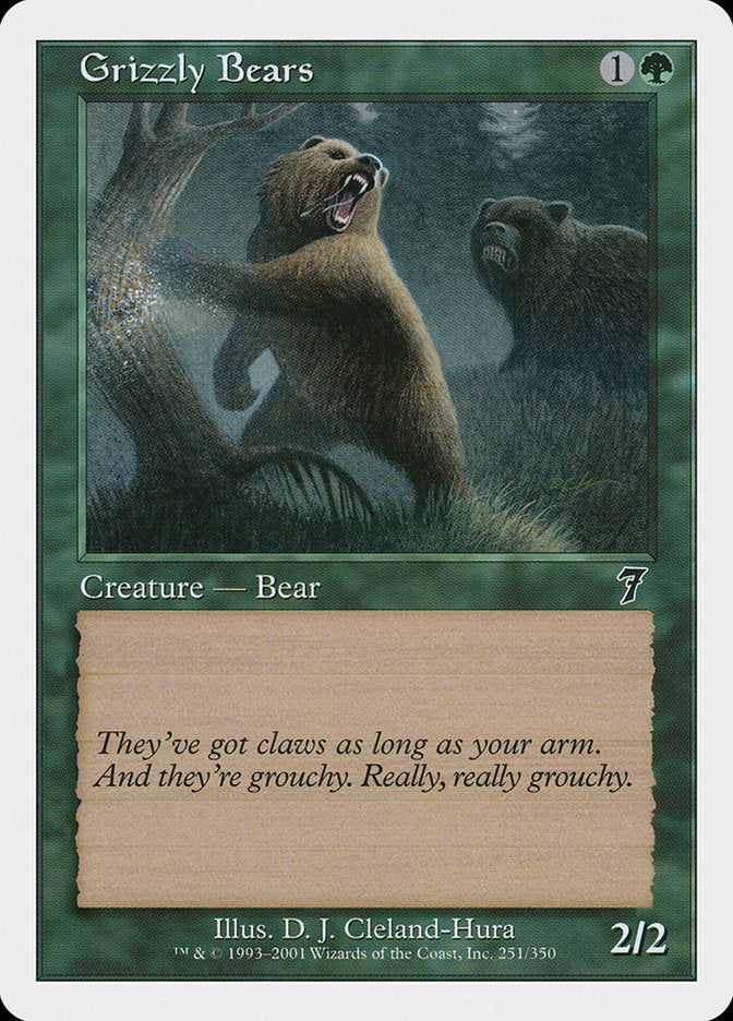 Grizzly Bears [Seventh Edition] | North Valley Games