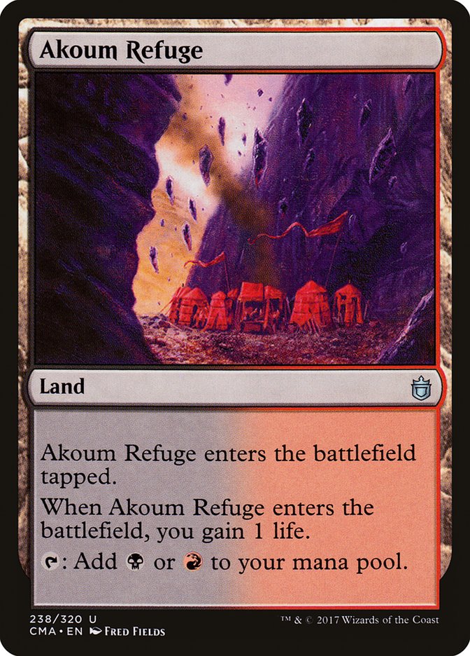 Akoum Refuge [Commander Anthology] | North Valley Games