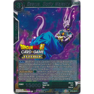 Beerus, Godly Majesty (BT8-053) [Judge Promotion Cards] | North Valley Games