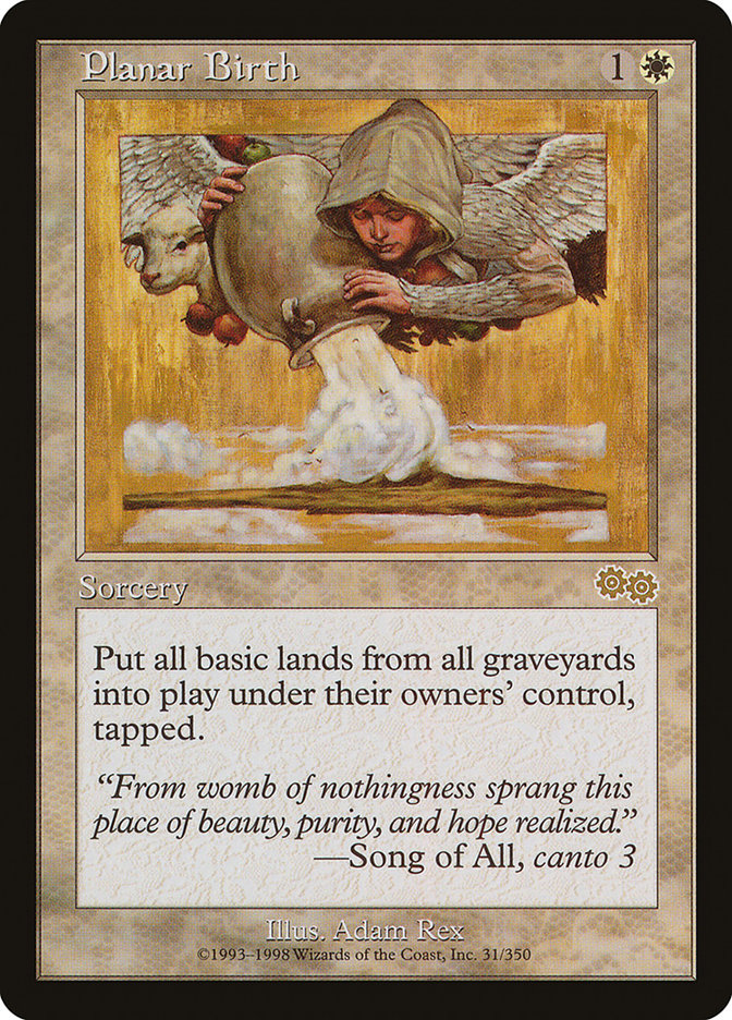 Planar Birth [Urza's Saga] | North Valley Games