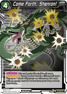 Come Forth, Shenron! (P-335) [Tournament Promotion Cards] | North Valley Games