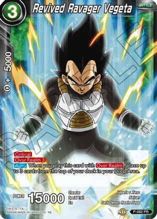 Revived Ravager Vegeta (P-082) [Mythic Booster] | North Valley Games