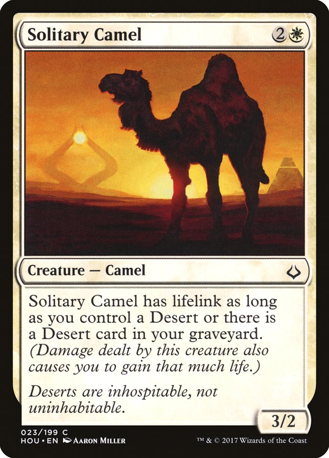 Solitary Camel [Hour of Devastation] | North Valley Games