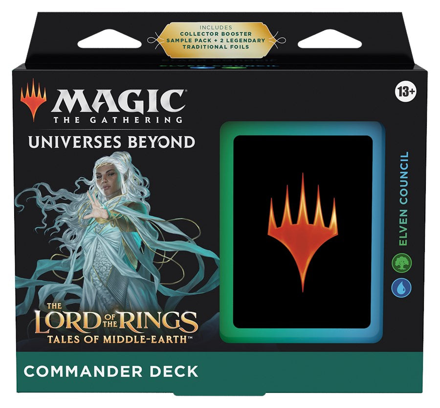 The Lord of the Rings: Tales of Middle-earth - Commander Deck (Elven Council) | North Valley Games