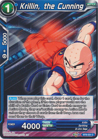 Krillin, the Cunning (BT8-031) [Malicious Machinations] | North Valley Games