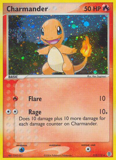 Charmander (113/112) [EX: FireRed & LeafGreen] | North Valley Games