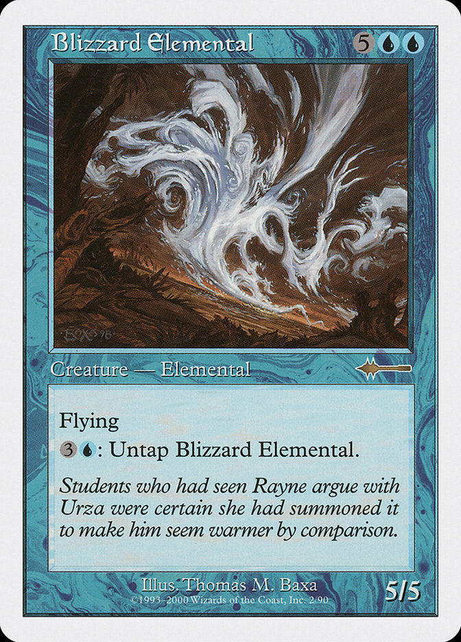 Blizzard Elemental [Beatdown] | North Valley Games