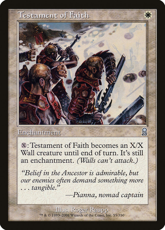 Testament of Faith [Odyssey] | North Valley Games
