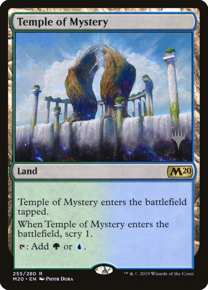Temple of Mystery (Promo Pack) [Core Set 2020 Promos] | North Valley Games