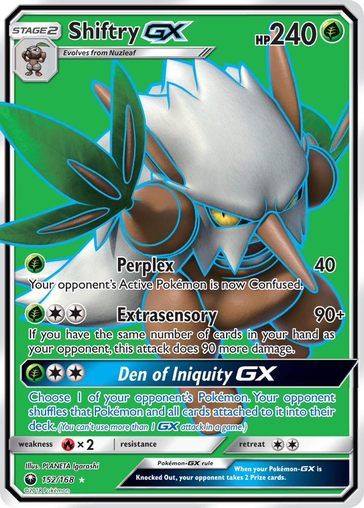 Shiftry GX (152/168) [Sun & Moon: Celestial Storm] | North Valley Games