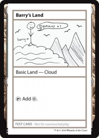 Barry's Land (2021 Edition) [Mystery Booster Playtest Cards] | North Valley Games