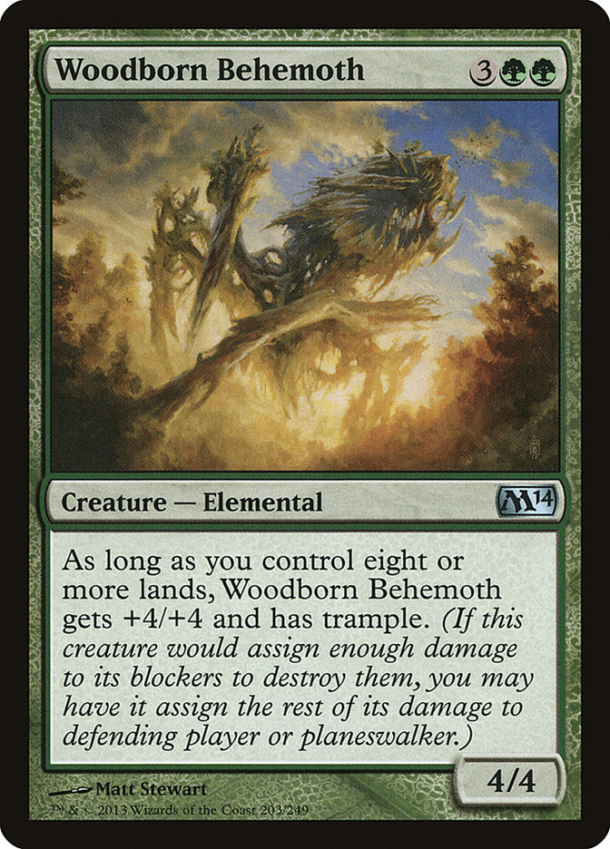 Woodborn Behemoth [Magic 2014] | North Valley Games