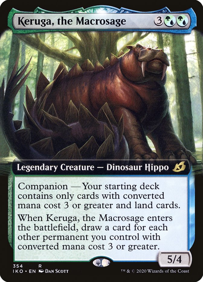 Keruga, the Macrosage (Extended Art) [Ikoria: Lair of Behemoths] | North Valley Games