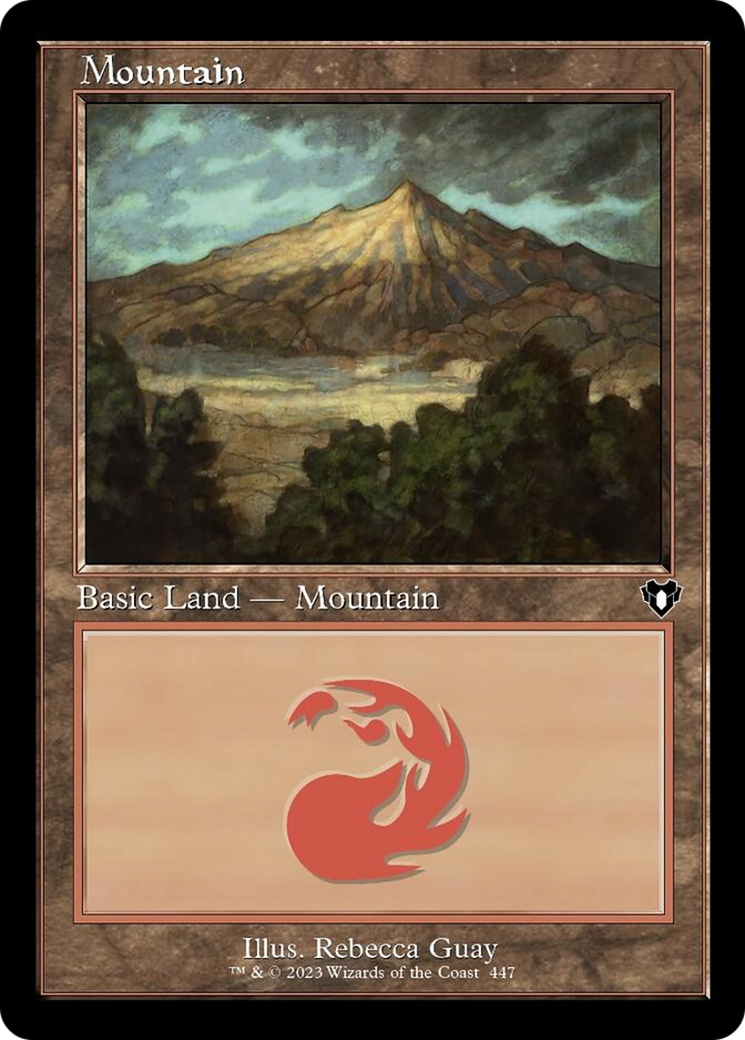 Mountain (447) (Retro) [Commander Masters] | North Valley Games