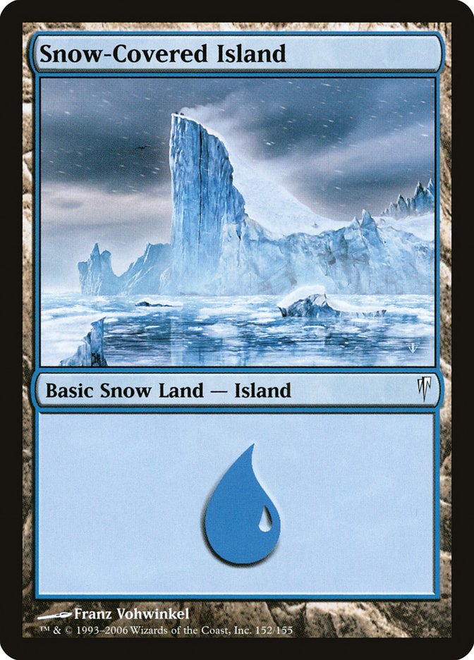 Snow-Covered Island [Coldsnap] | North Valley Games