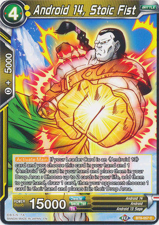 Android 14, Stoic Fist (BT9-057) [Universal Onslaught] | North Valley Games