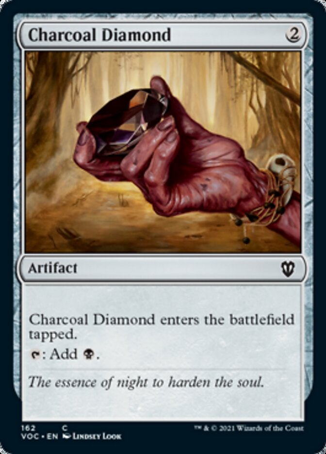 Charcoal Diamond [Innistrad: Crimson Vow Commander] | North Valley Games